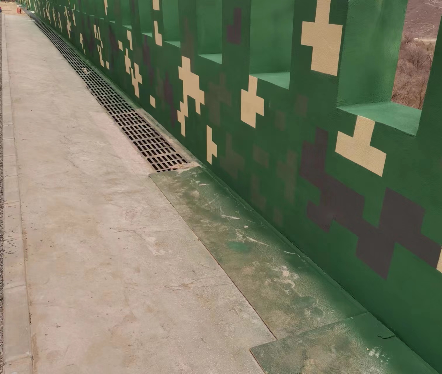 防城港围墙迷彩喷涂,数迷彩漆